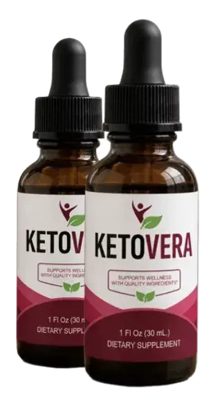 Two KetoVera Drops bottles